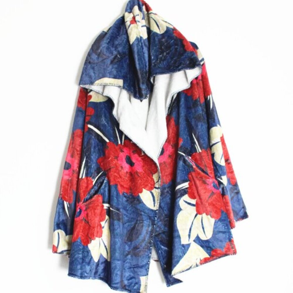 Johnny Was Alder Floral Sherpa Jacket